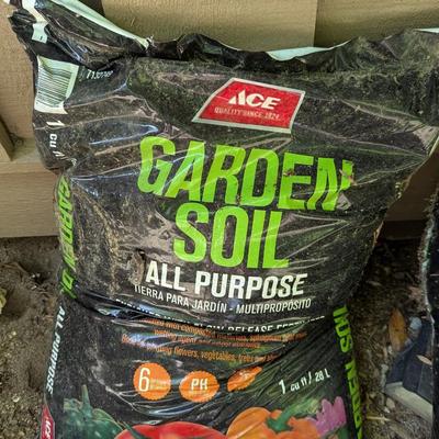2 Bags Of Ace Garden Soil All Purpose