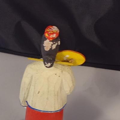 Set of Three Vintage Hand Made Japanese Dolls