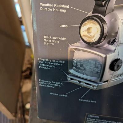 Multi-Function TV/Radio Lantern