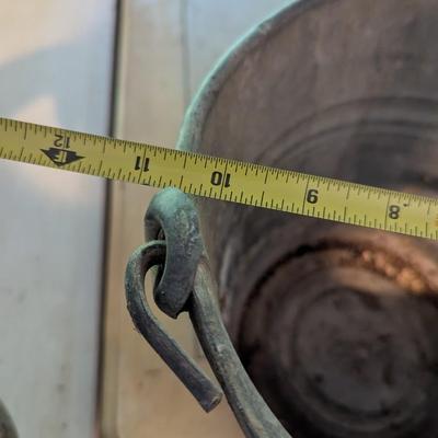 Assorted Pails & Made In Poland Metal Bucket