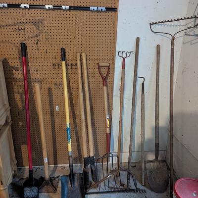 Assorted Garden Tools