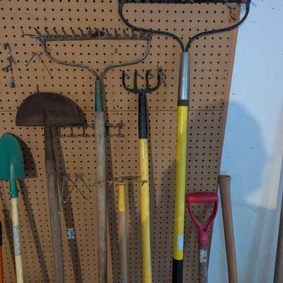 Assorted Garden Tools
