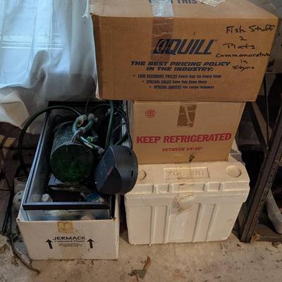 Assorted Fish Tank Supplies