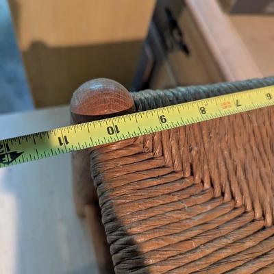 Small Wicker Stool