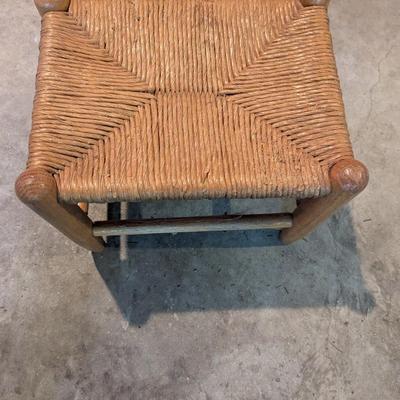 Small Wicker Stool