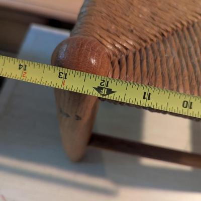 Small Wicker Stool