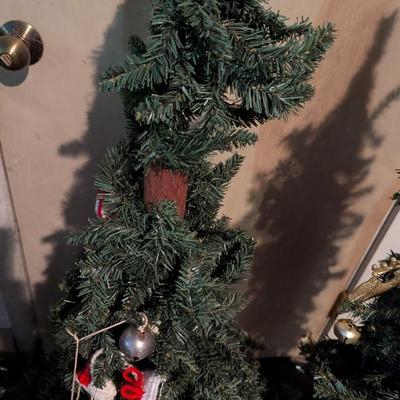 2 51" Christmas Trees