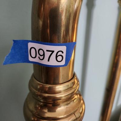 Heavy Brass Bed 48" wide