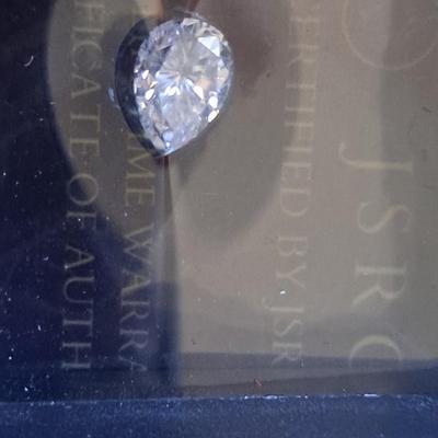 Certified 1.09 ct Lab Grown Diamond