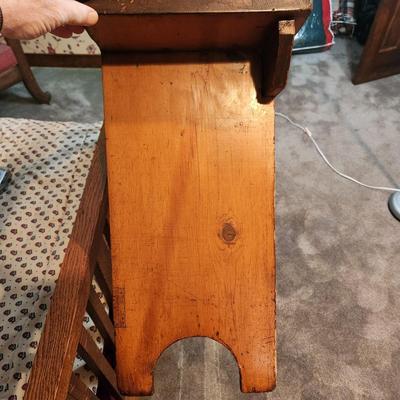 Antique Wood Bench 55x11x23