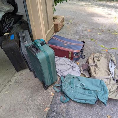 Assortment Of Used Luggage & Bags