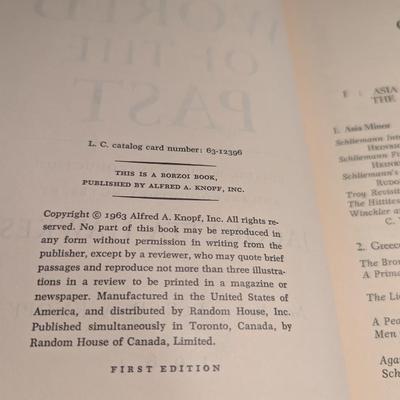 Civil War Books The World Of The Past First Edition