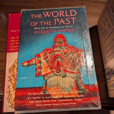Civil War Books The World Of The Past First Edition