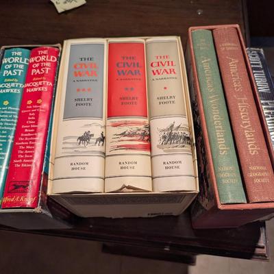 Civil War Books The World Of The Past First Edition