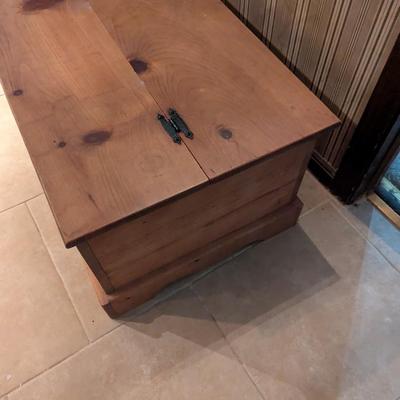 Wooden Toy Chest