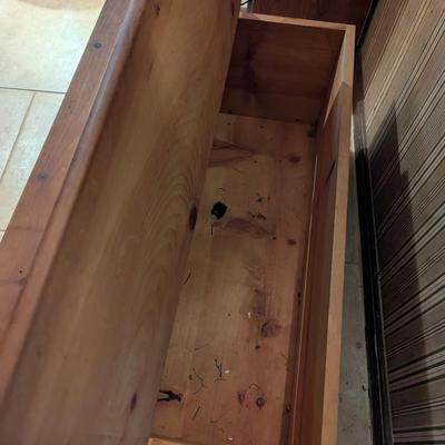 Wooden Toy Chest