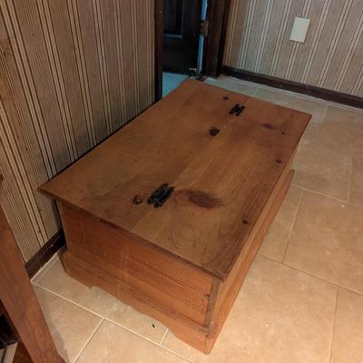 Wooden Toy Chest