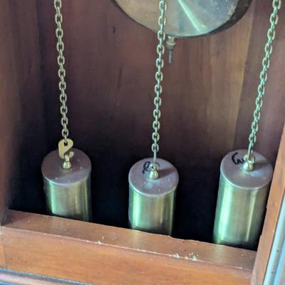 Antique Grandfather Clock Made In West Germany