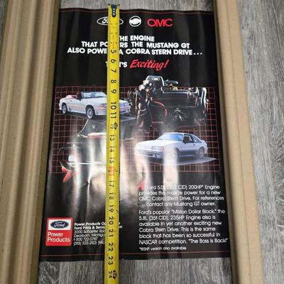 1980s Cobra OMC Advertisement Posters