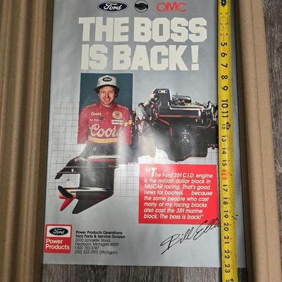 1980s Cobra OMC Advertisement Posters