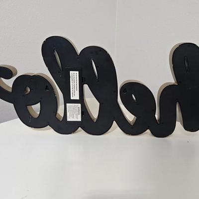 Large Battery Powered Light Up Sign