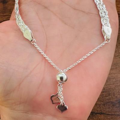 Gorgeous 925 Silver Herringbone Bracelet
