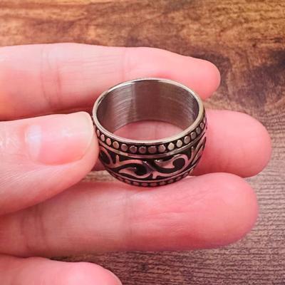 Cool Silver Tone Ring