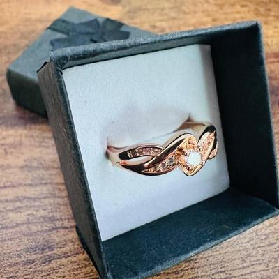 Golden Fashion Ring