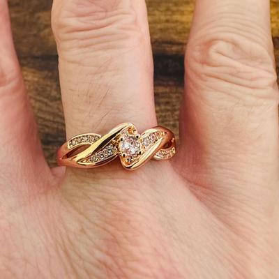Golden Fashion Ring