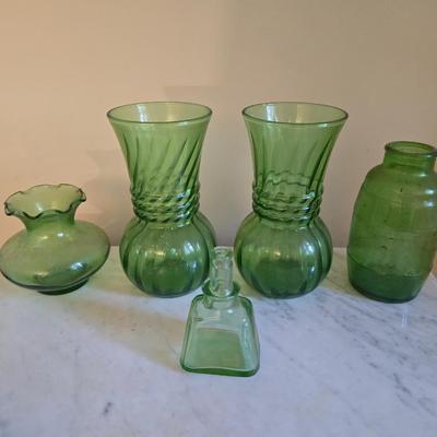 Green glass