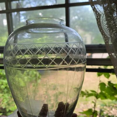 Cut Glass Vase