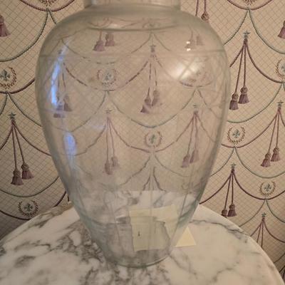 Cut Glass Vase