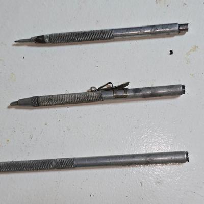 Lot of Vintage Machinist & Drafting Tools – Calipers, Dividers, Scribes & More