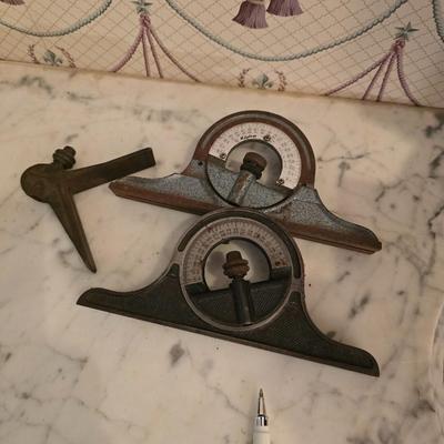 Vintage angle guage