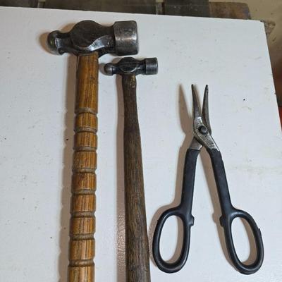 3 piece - Hand Tools – Hammers & Tin Snips