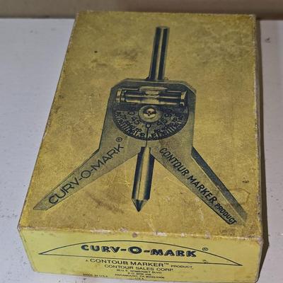 Curv-O-Mark Centering Head – Standard Size with Box & Instructions