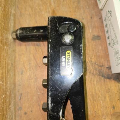 Hog Ring Tools, Rivet Gun, Pliers & Accessories Lot
