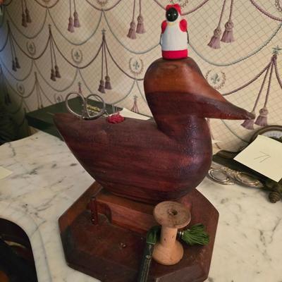 Wooden ducks