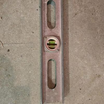 Lot of Hand Tools – Square, Level, Framing Square & Tin Snips
