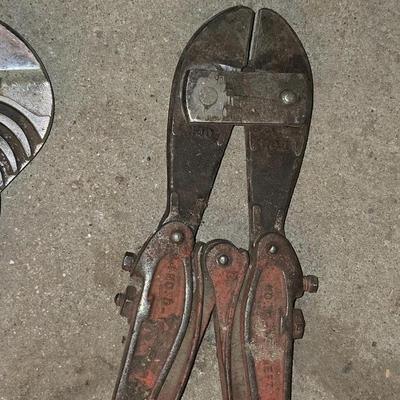 2 Heavy-Duty Hand Tools – Channel Lock Pliers & Bolt Cutters