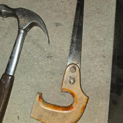 Hand Tools – Crowbar, Hammer, and hand Saws