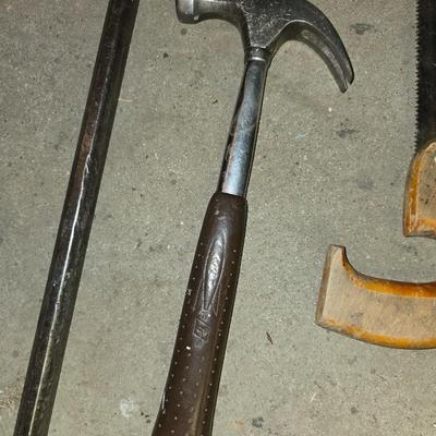Hand Tools – Crowbar, Hammer, and hand Saws