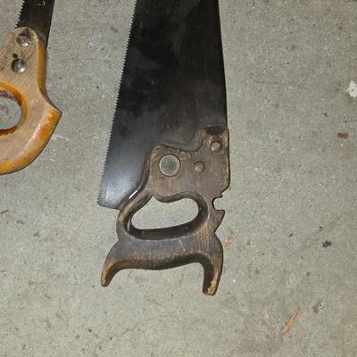 Hand Tools – Crowbar, Hammer, and hand Saws