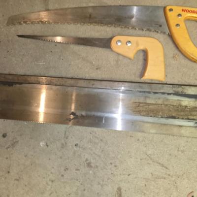 4 Hand Saws – WOODZIG, Back Saw & More