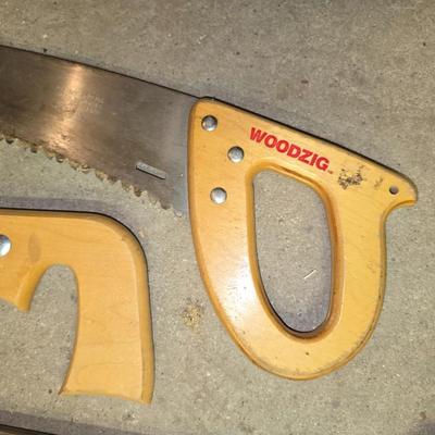 4 Hand Saws – WOODZIG, Back Saw & More