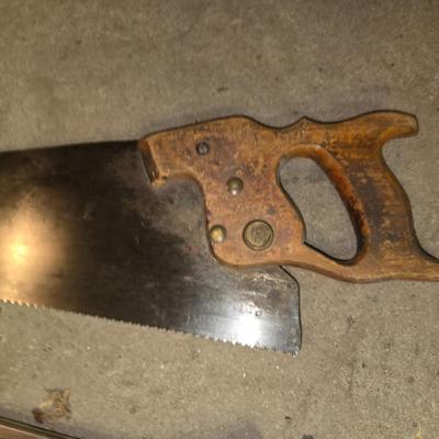 Mixed Lot of Saws & Accessories – Handsaw, Hacksaw, Blades & More