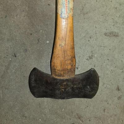 Vintage double-sided Axe and a nice Hatchet