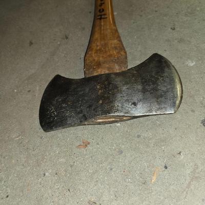 Vintage double-sided Axe and a nice Hatchet