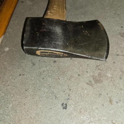 Vintage double-sided Axe and a nice Hatchet