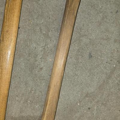 2 Axes + Wedge – Splitting Axe, Hatchet, and Steel Wedge